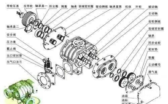 羅茨鼓風機原理及結(jié)構(gòu)圖文